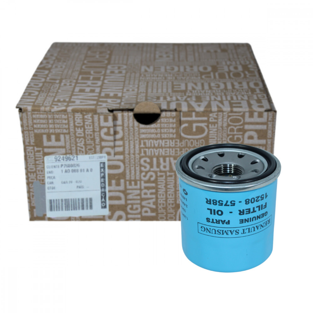 Filtro De Óleo Renault Fluence Sandero Logan Duster Captur motor sce 1.6 16v em Oferta na Shopee