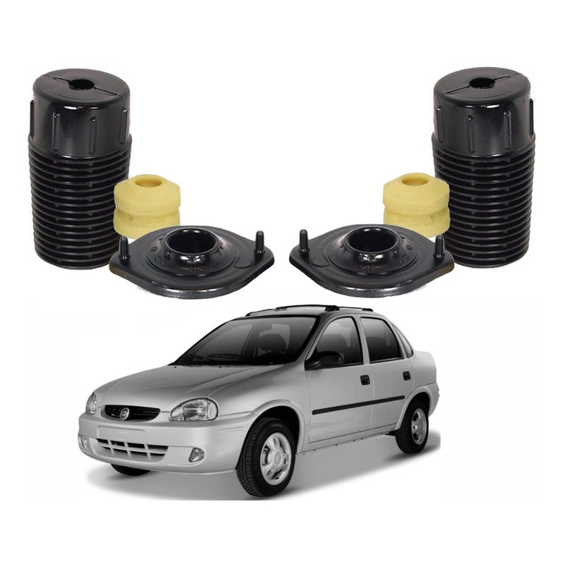 Kit Batente Dianteiro Corsa Classic 1.0 1996 A 2010 - Spare Parts and Accessories for Vehicles