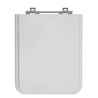 Tampa de Vaso Square Cinza Platina Bacia Incepa MDF Laqueado em Oferta na Shopee