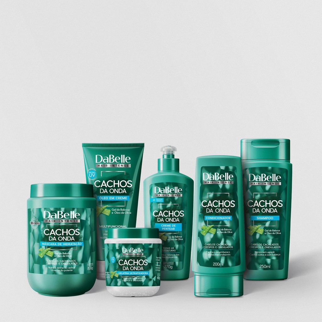 Dabelle Kit 6 Produtos - Cachos da Onda - Beauty