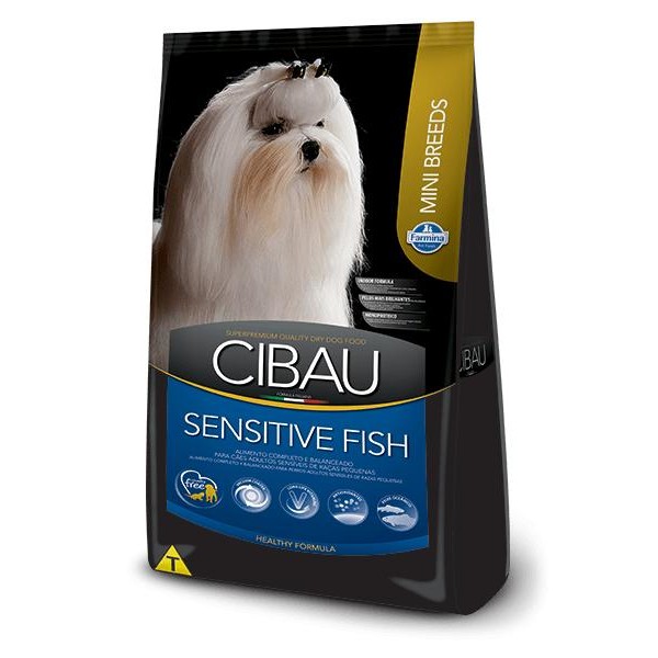 Ração Cibau Para Cães Adultos Raças Mini Sabor Salmão 10,1kg