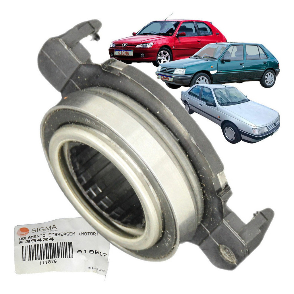 Rolamento Embreagem Xsara 1.6 16v 106 205 306 405 Partner