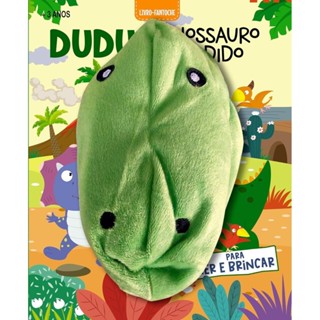 Livro Fantoche - Dudu, O Dinossauro Perdido em Oferta na Shopee