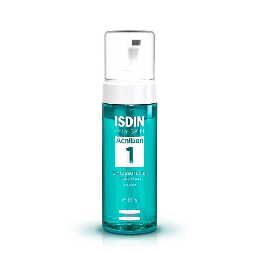 Espuma de Limpeza Facial Isdin Oily Skin Acniben 150ml