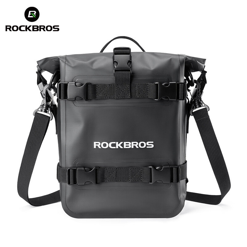 ROCKBROS Motocicleta Bolsa Viagem À Prova D'água Conveniente Lado Do Motor Suspe