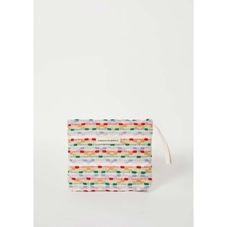 Necessaire Feminina Texturizada Multicolorida Hering em Oferta na Shopee