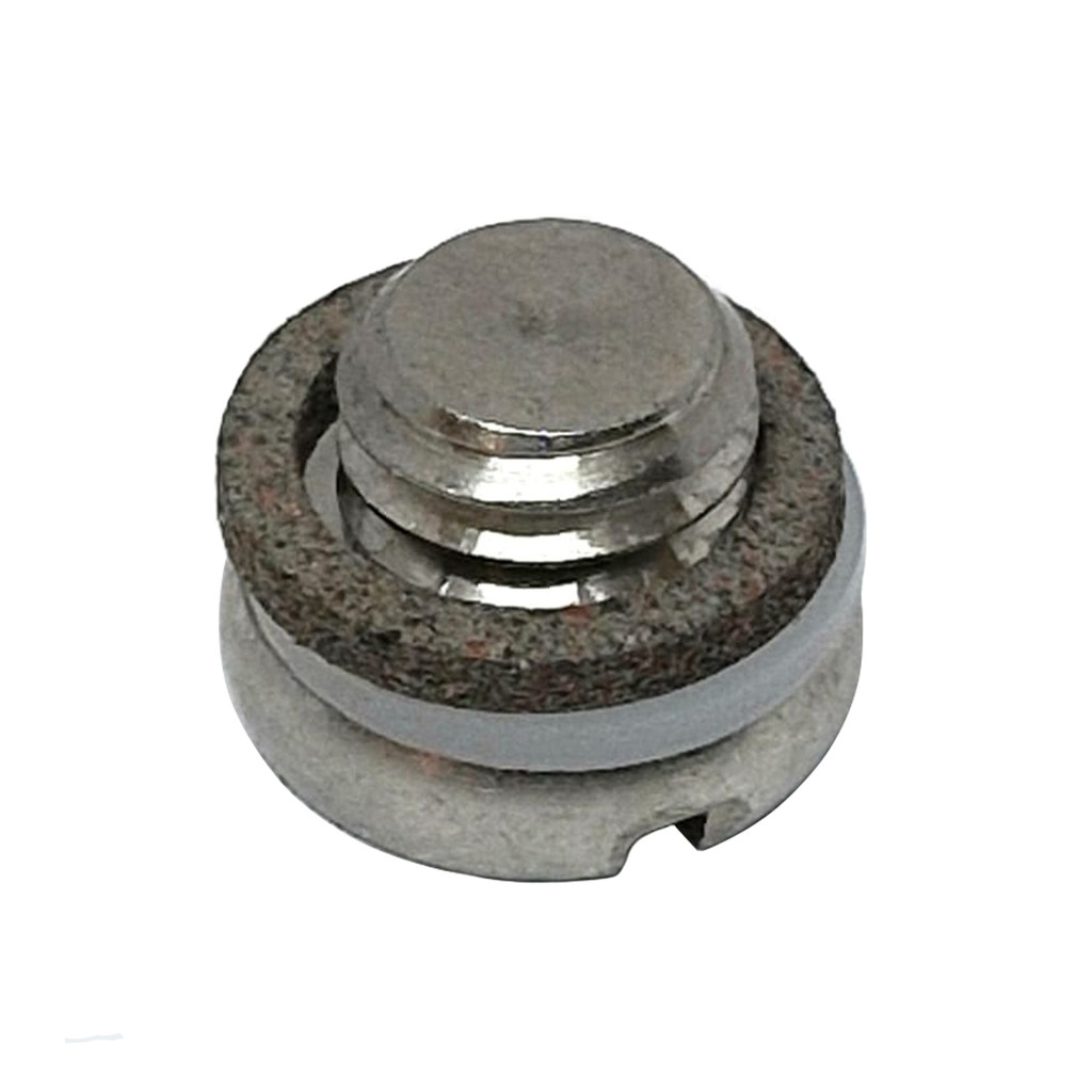 Kit Anel + Bujão Óleo Inox Rabeta Motor Popa Johnson ETEC