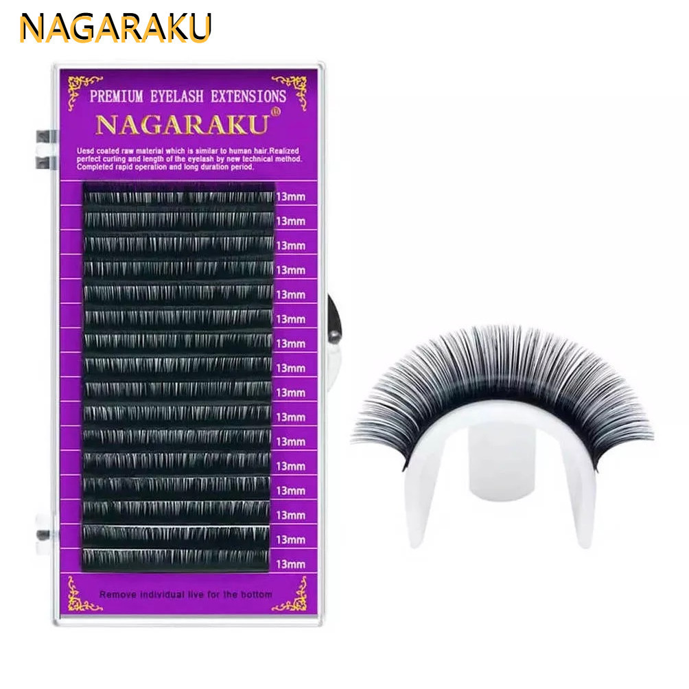 Cílios Nagaraku Fio A Fio E Volume Russo 0.07D em Oferta na Shopee