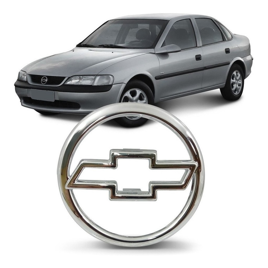Emblema Gm Grade Dianteira Vectra 97 98 99 2000 2001 Cromado