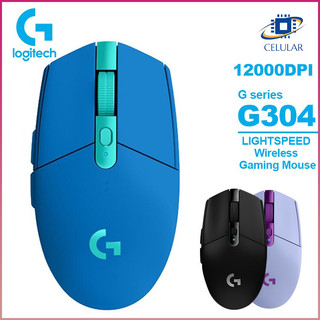Logitech G304 Mouse sem fio 2.000DPI Delay Carden Design ergonômico Silenciaso