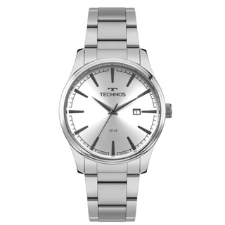 Relógio Technos Masculino Steel Prata - 2115TZG/1K em Oferta na Shopee