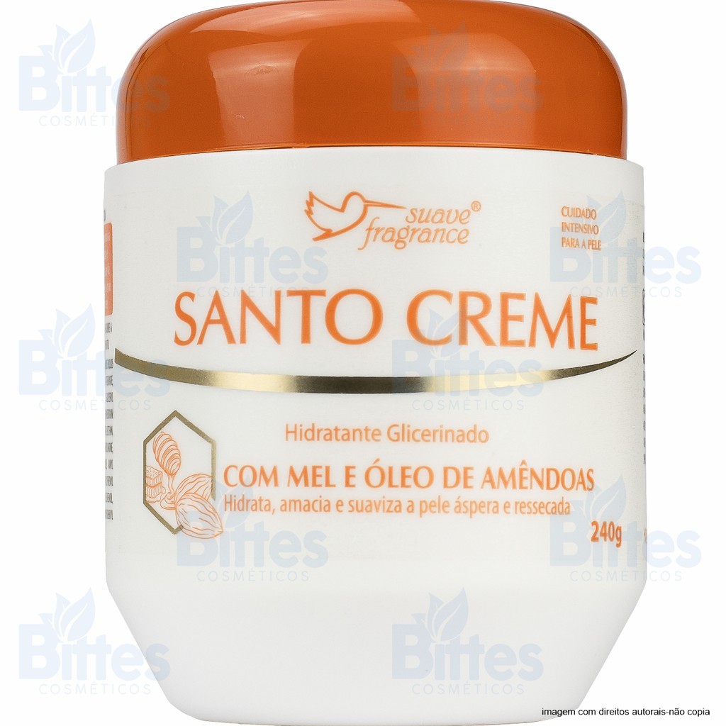 Hidratante Corporal Santo Creme Suave Fragrance Cosméticos