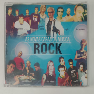 CD VÁRIOS ARTISTAS AS NOVAS CARAS DA MÚSICA ROCK - VÁRIOS ARTISTAS