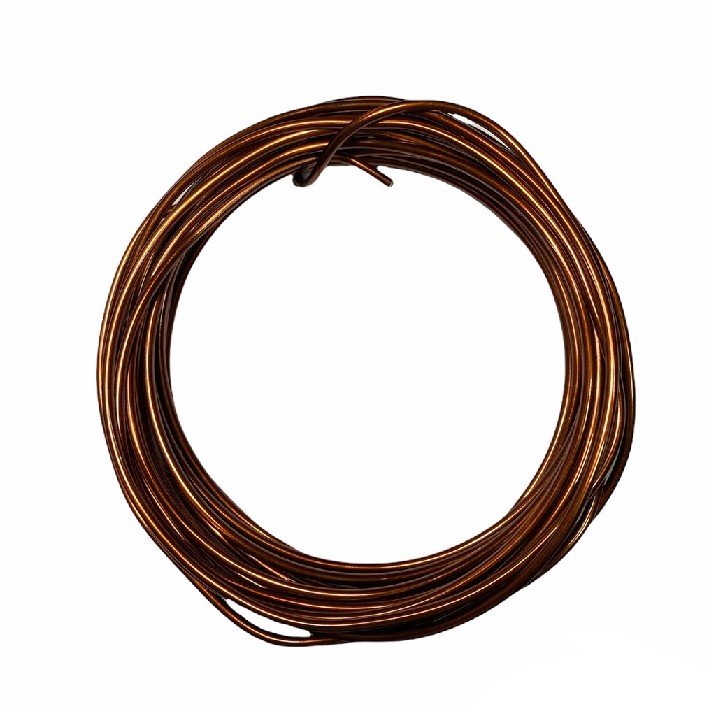 Arame para bonsai 2,588mm 100g arame de aluminio esmaltado n10 AWG10 dobrar plantas e orquideas