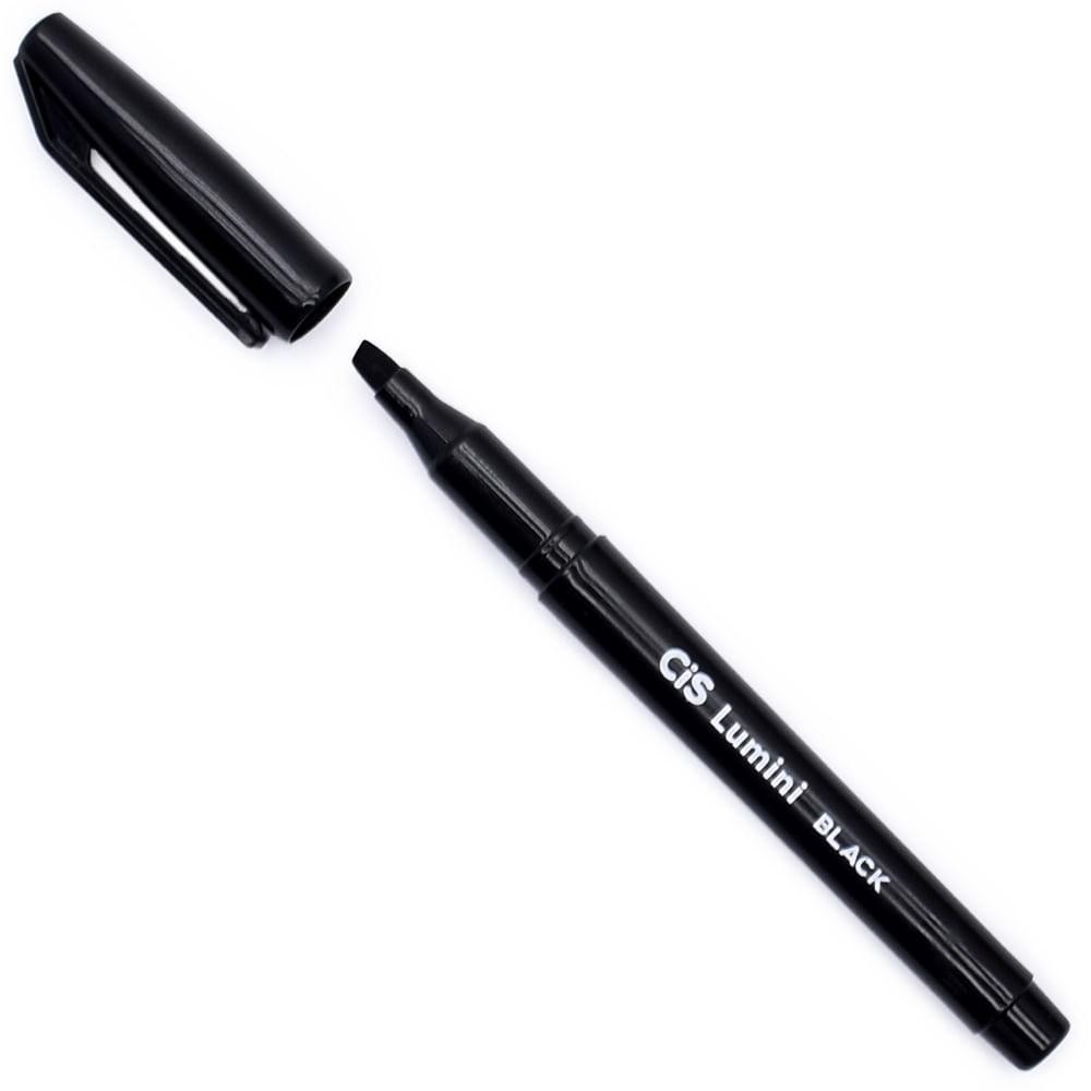 Caneta Marca Texto Preto Cis Lumini Black — imagem 2 de 2