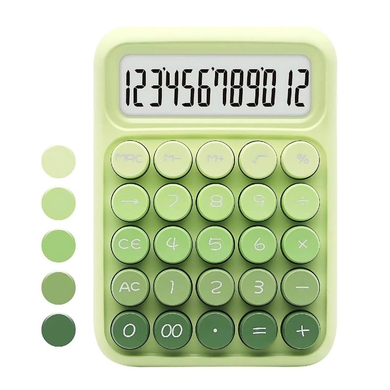 Calculadora de Alto Valor com Desenhos Animados para Estudantes e Aprendizagem de Computadores em Oferta na Shopee