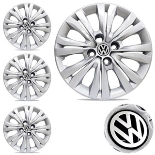 Kit 4 Calota Aro 14 Gol G7 2017 2018 G6 G7 Voyage Saveiro Parati em Oferta na Shopee