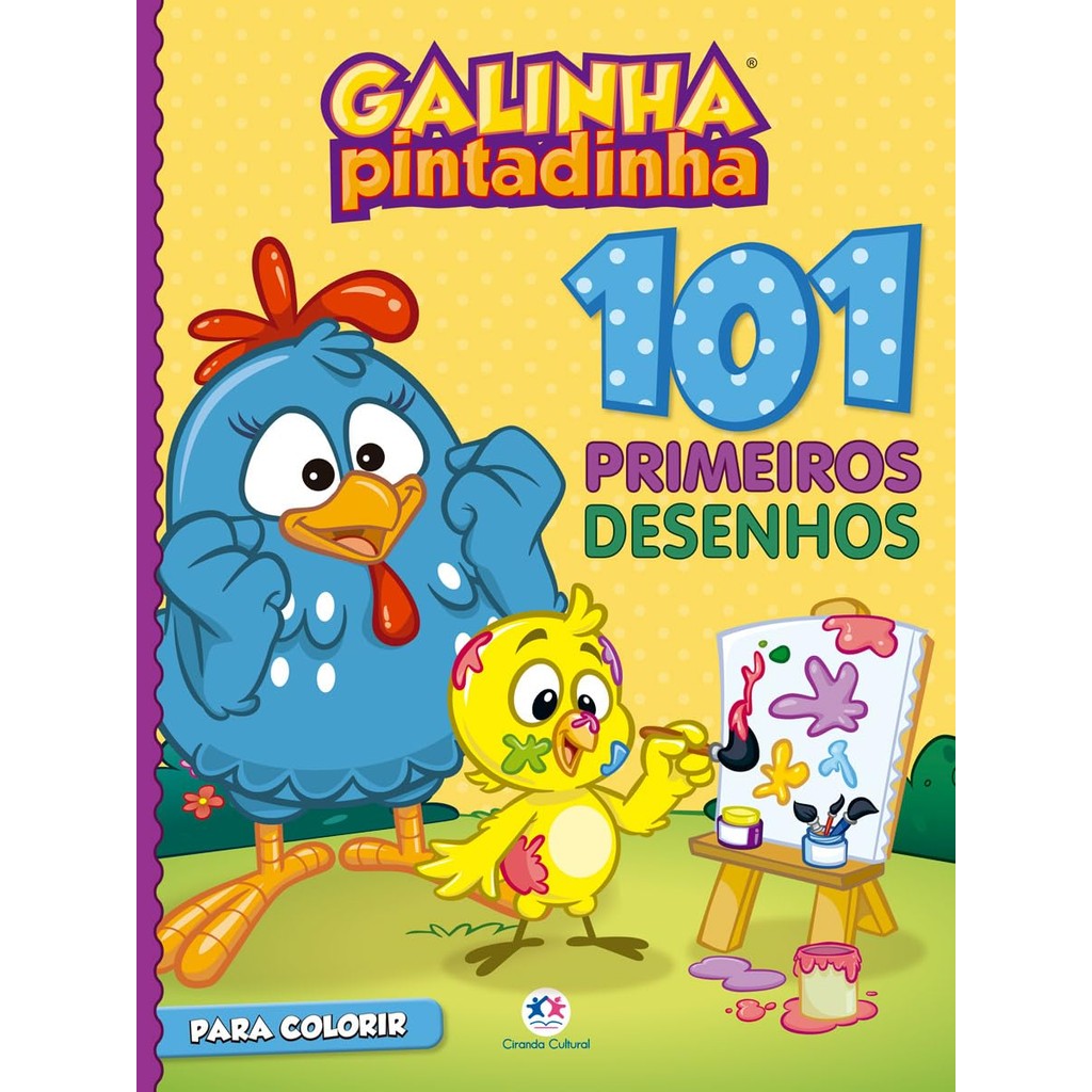 101 primeiros desenhos - Galinha Pintadinha em Oferta na Shopee