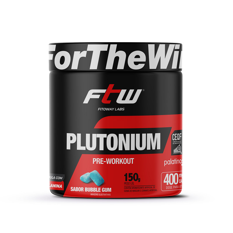 FTW PLUTONIUM PRE WORKOUT 150g - SABOR BUBBLE GUM em Oferta na Shopee