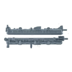 Caixa Radiador Renault Clio Inferior 378 X 42,5