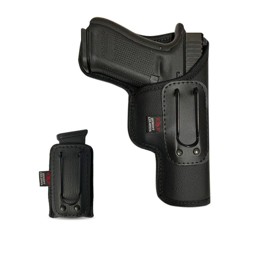 Coldre Velado + Porta Carregador para Glock G17, G22 - Taurus TH9, TH380, TH40 e Arex Delta L