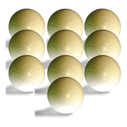 Bolinha Bola Pesada Pebolim Totó Alay - 10 Unidades