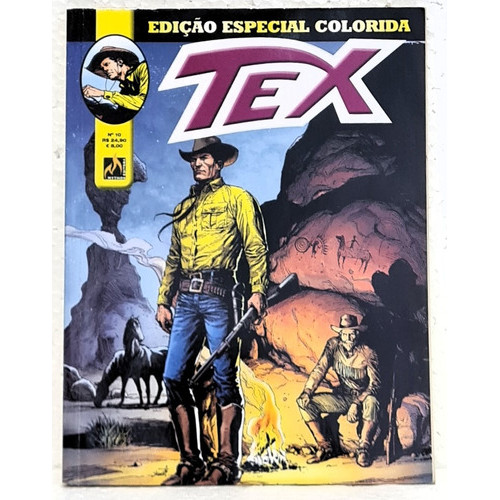 Hq Gibi Tex Edição Especial Colorida N° 10 - Ed. Mythos - 2018 - Faroeste / Velho Oeste