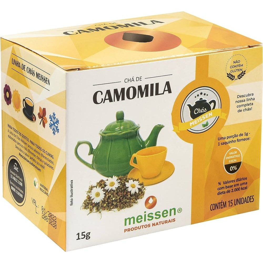 Cha De Camomila 15 Saches X 1G - Meissen