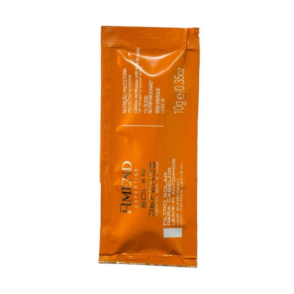 Sache Leave-in Anti Danos Com Filtro Solar Amend Expertise Solar Defense 10G em Oferta na Shopee