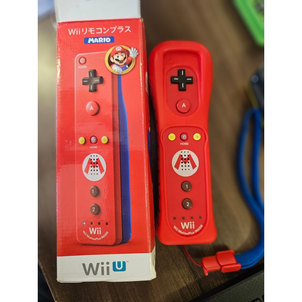 Controle WII remote Plus ED Mario