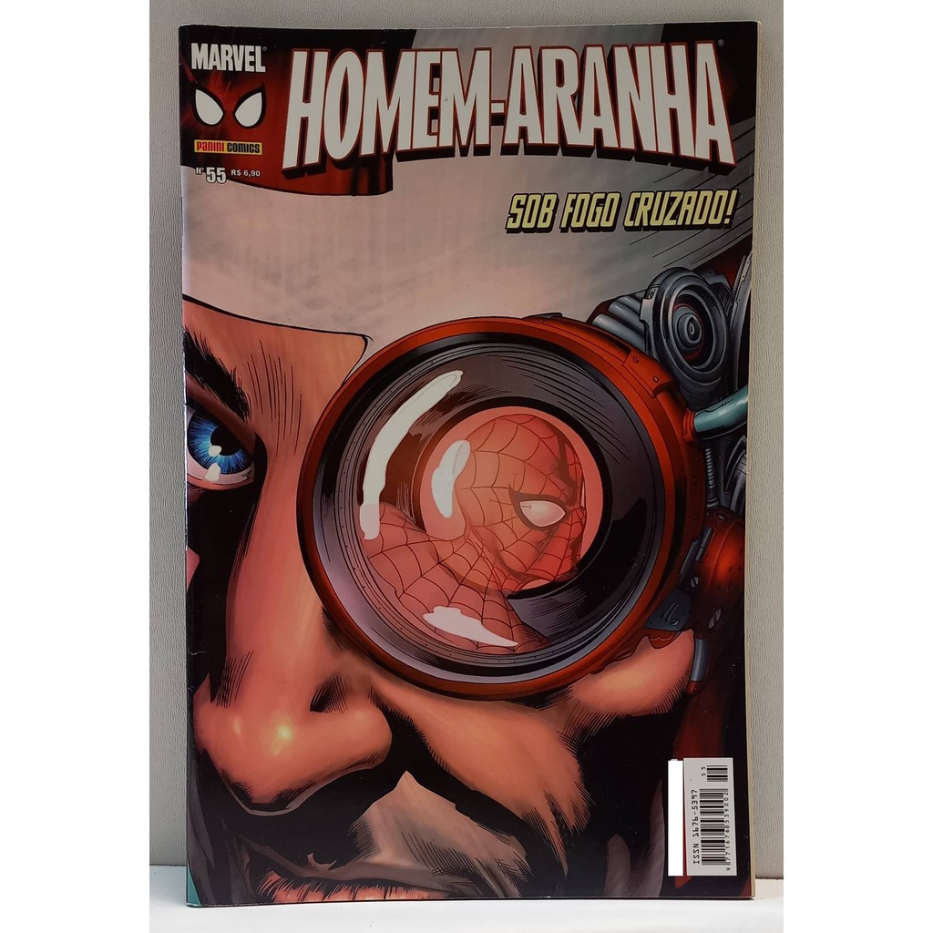 Hq Homem-Aranha Nº 55 - Sob Fogo Cruzado
