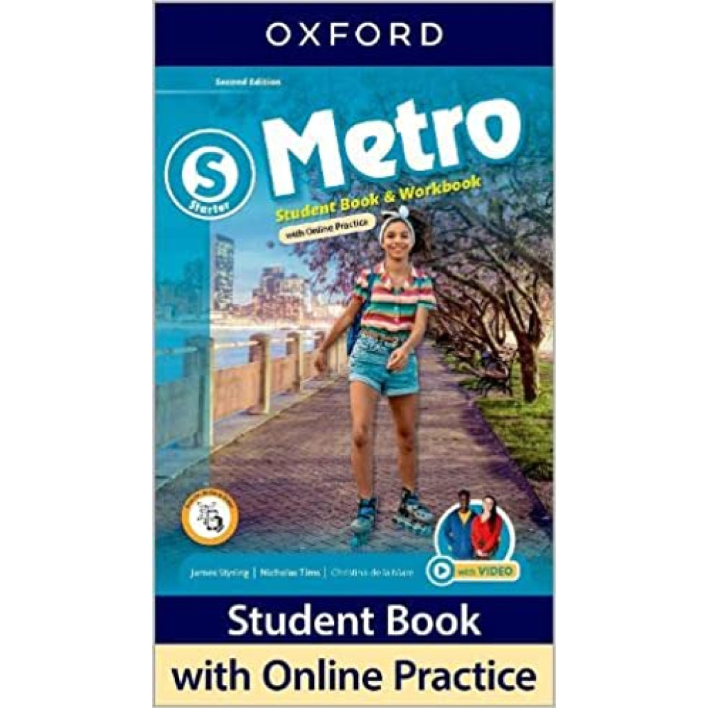 METRO STARTER   STUDENT BOOK WITH ONLINE PRACTICE   SECOND EDITION em Oferta na Shopee