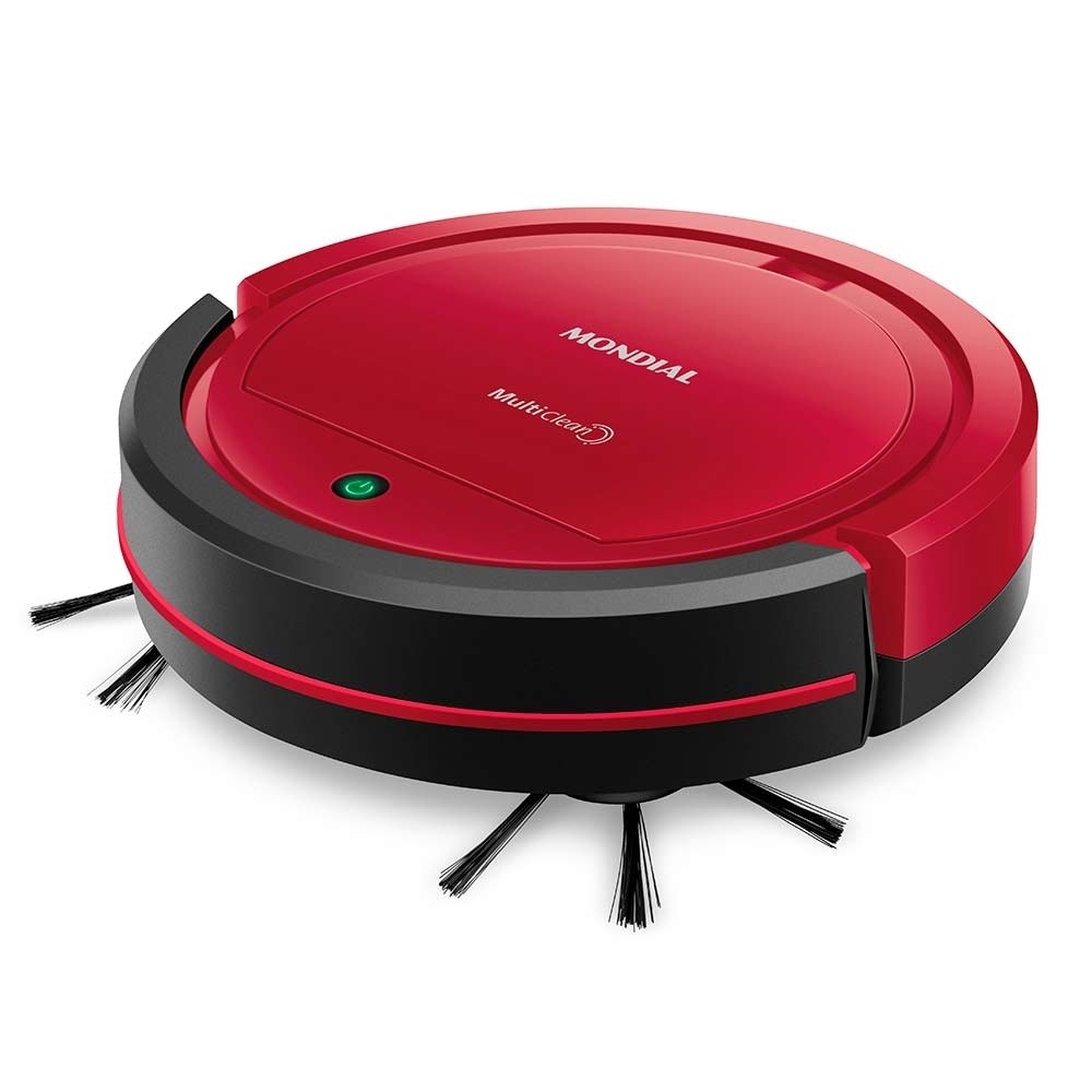 Aspirador de Pó Robô RB09 Vermelho Mondial Bivolt - Home Appliances