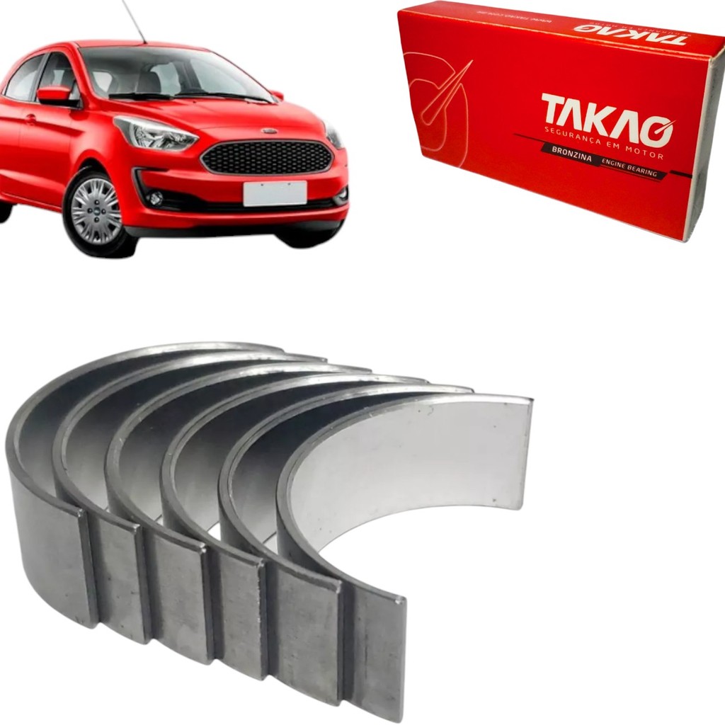 Bronzina De Biela Casquilho Movel Para Ford Ka Ka+ 1.0 12v 3 Cil 2014 A 2021 - Spare Parts and Accessories for Vehicles