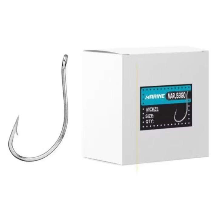 Anzol Maruseigo Nickel Caixa Marine Sport - ENVIO IMEDIATO em Oferta na Shopee