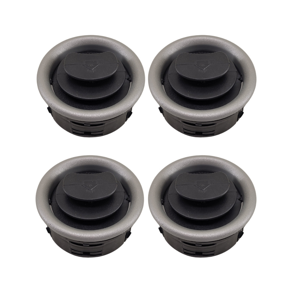 DIFUSOR AR CELTA 2000 ATÉ 2006 GRAFITE KIT COM 4