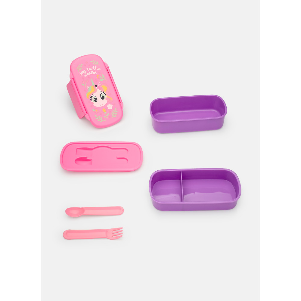 Detalhes do Marmita Infantil Menina Média Unicórnio Encantado Puket