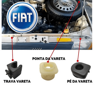 Kit Presilhas Trava Suporte Vareta Capo Uno Premio Elba Fiorino em Oferta na Shopee