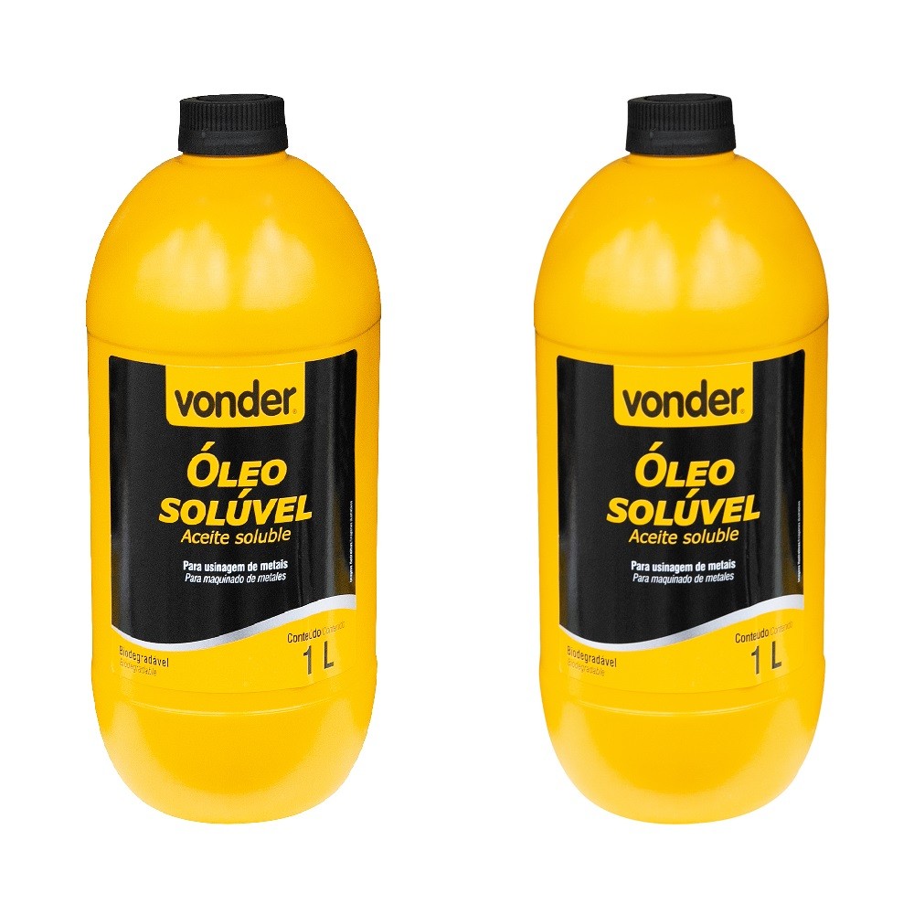 2 Óleos Solúveis 1 Litro Vonder