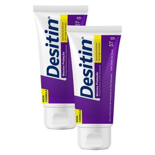 Kit com 2 Creme Preventivo de Assaduras Desitin Máxima Duração 57g em Oferta na Shopee