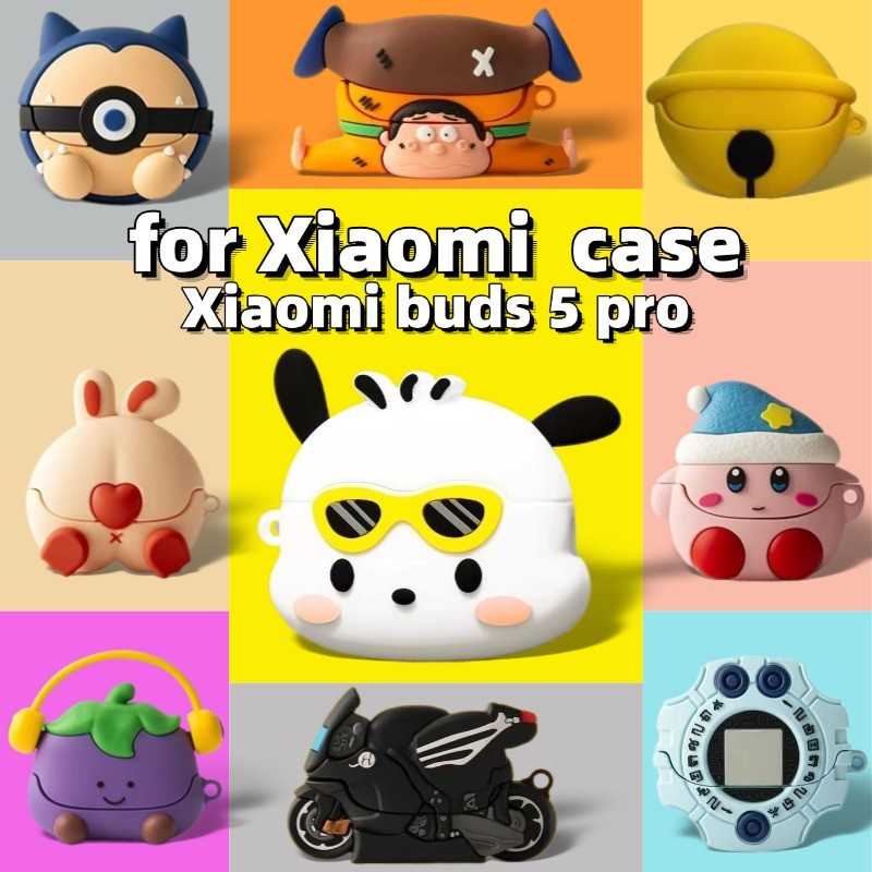 Para xiaomi Buds 5 pro Capa De Fone De Ouvido À Prova De Choque Silicone