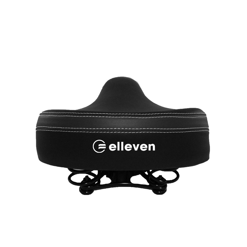 Elleven Selim Banco Bicicleta Preto Beach Bike Confortável Retro 2 Molas