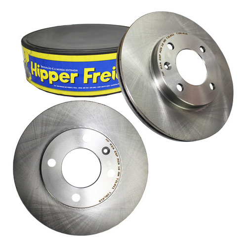 Par Disco De Freio Dianteiro Saveiro G2 G3 G4 Hiper Freios