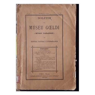 Boletim do Museu Goeldi Museu Paraense História Natural-tomo 4 de Dr. Max Kaech 7334613