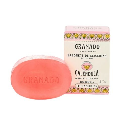 SABONETE BARRA GRANADO GLICERINA 90G CALENDULA