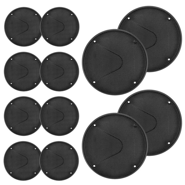 Kit 12 Telas Alto Falante 6 Polegadas Premier Plástica Top
