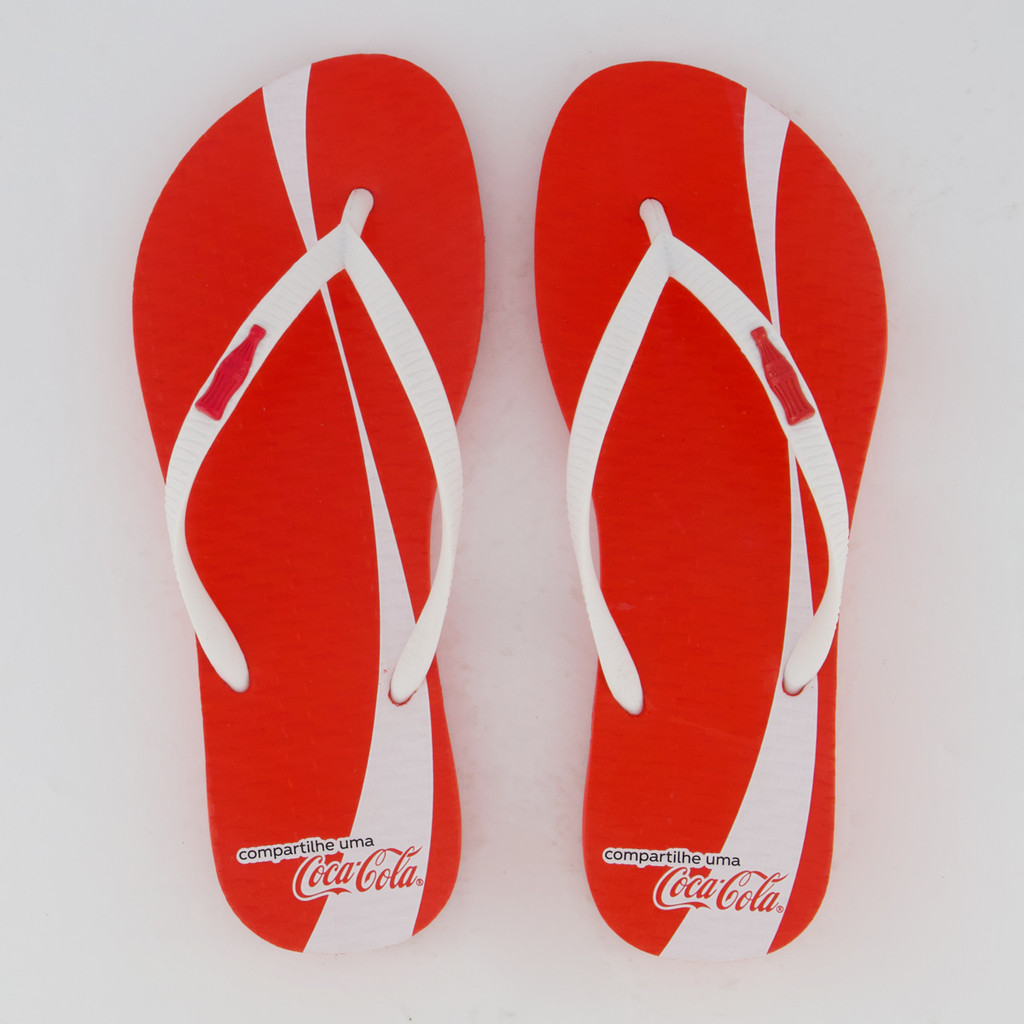 Chinelo Coca Cola Share A Coke Feminino Vermelho em Oferta na Shopee