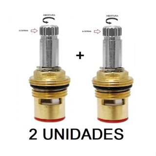 Reparo de Torneira 1/4 de Volta Mecanismo M18 Padrão Deca - 2 Unidades em Oferta na Shopee