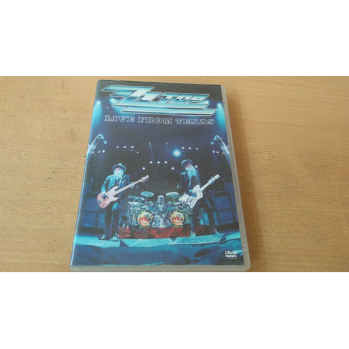 Dvd Zz Top - Live From Texas