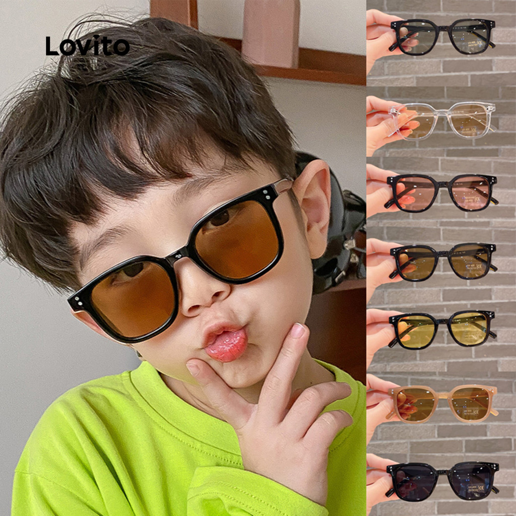 Lovito Óculos Casuais Simples E Simples Para Bebês E Crianças LCS099106 em Oferta na Shopee